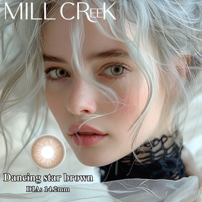 Buon prezzo Lenti a contatto colorate mensili con prescrizione 8.5mm Curva Base in linea