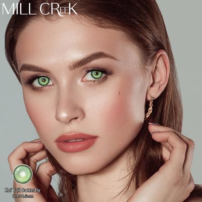 ราคาดี เลนส์วงกลมสั่งตัดสายตา 8.5mm Base Curve Millcreek Lenses -8.00 ถึง 0.00 Power Range ไฮโดรเจล ออนไลน์