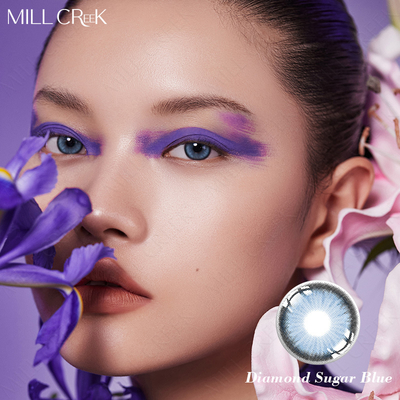 Good price Diamond Suger Blue Aspheric One Day Disposable Contact Lenses One Day Wear Contact Lenses online