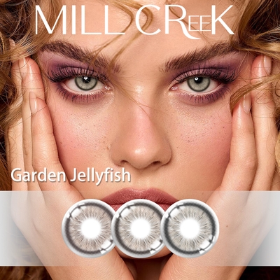 Guter Preis Braungraue Kontaktlinsen in Kaffee-Naturfarben von Millcreek Lenses mit UV-Schutz Online