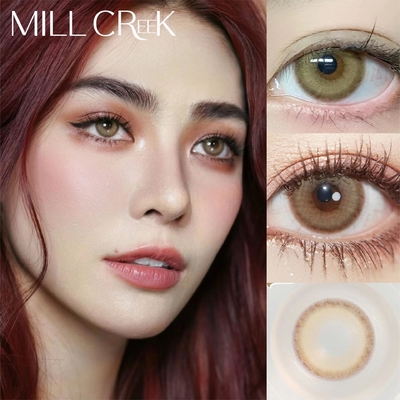 Guter Preis Aoki Light Camel Monatsfarbige Kontaktlinsen Hydrogel mit UV-Schutz Online