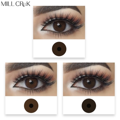 Good price 365 Days Prosthetic Special Effect Contact Lenses Dark Coffee Standard Size Millcreek Lenses online