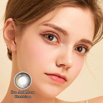 Giá tốt. Kính áp tròng đặc biệt đường kính 14.2mm cho mắt khô 46% hàm lượng nước Chống tia UV CE trực tuyến