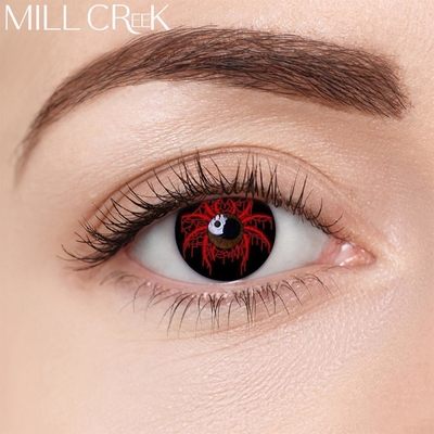 Good price Red Color Blind Contacts Sports Contact Lenses 8.5mm Base Curve online