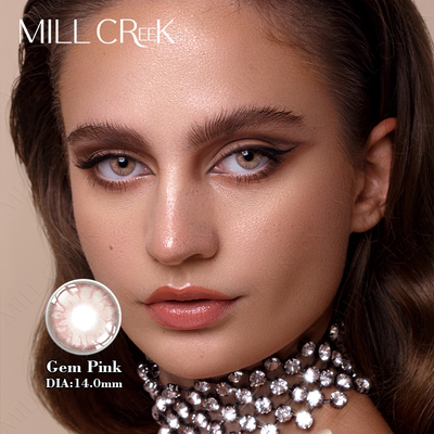 Guter Preis Gem Pink Hydrogel Kontaktlinsen 14,2 mm Durchmesser mit 55% Wassergehalt Online