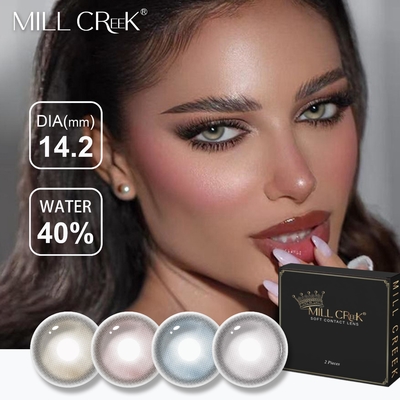 Good price 14.2mm Diameter 8.5mm Base Curve Yearly Disposable Contact Lenses Eye Lens Yearly online