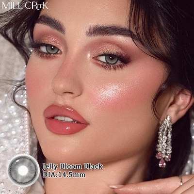 قیمت خوب لنزهای تماسی رنگی سالانه یکبار مصرف با قدرت نسخه 0.00~-8.00 و قطر 14.5 میلی‌متر آنلاین