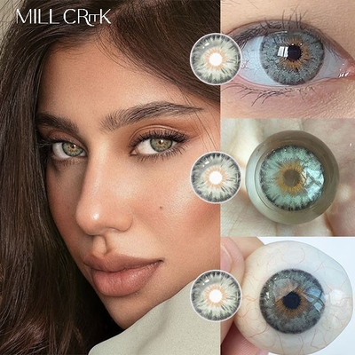 Good price Annual Cosmetic Contact Lenses 8.5mm Base Curve 38% Water Content For Makeup online