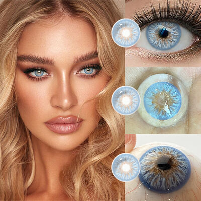 Harga yang bagus Avatar 2.0 Biru 14.2mm Lensa Kontak Torik Satu Kali Untuk Koreksi Astigmatisme on line