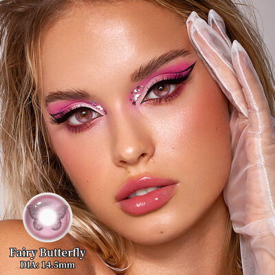 Good price Millcreek Fairy Butterfly 14.5mm Diameter High Opacity Yearly Disposable Colored Contact Lenses for Cosplay and Events online