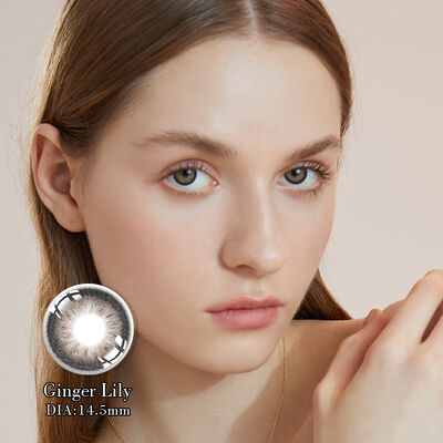 Good price Millcreek Ginger Lily 14.5mm Diameter K-Beauty Aesthetic Colored Contact Lenses with 40% Water Content online