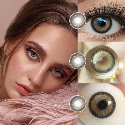 قیمت خوب MillCReeK Giselle Grey 14.2mm سالیانه لنز های لمسی یکبار مصرفی با 40 درصد آب برای سبک زیبایی طبیعی آنلاین